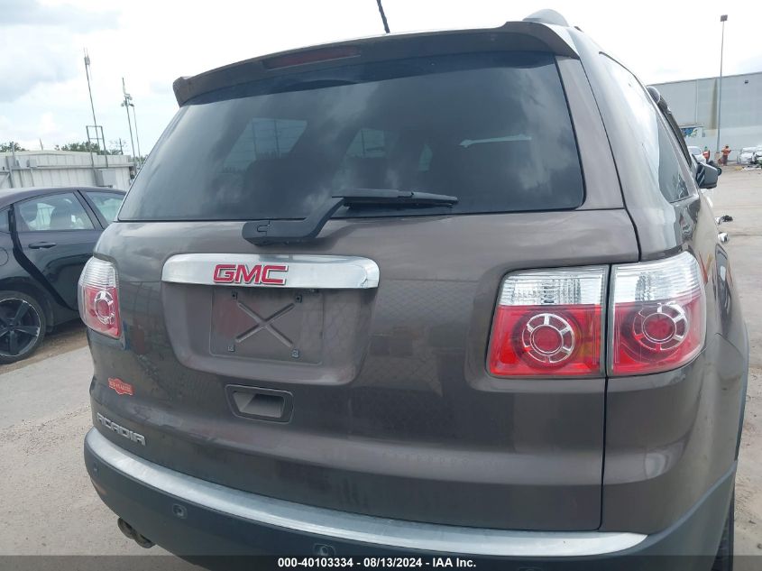 1GKLRLED0AJ142252 2010 GMC Acadia Sle