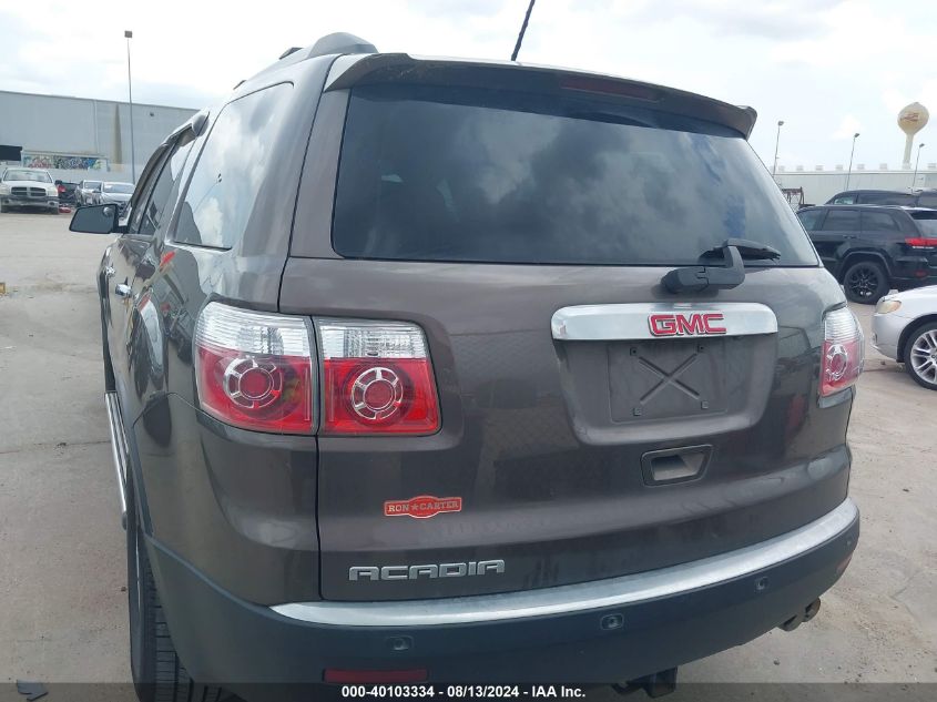 1GKLRLED0AJ142252 2010 GMC Acadia Sle