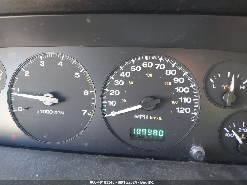 2003 Jeep Grand Cherokee Laredo VIN: 1J4GX48SX3C594598 Lot: 40103348