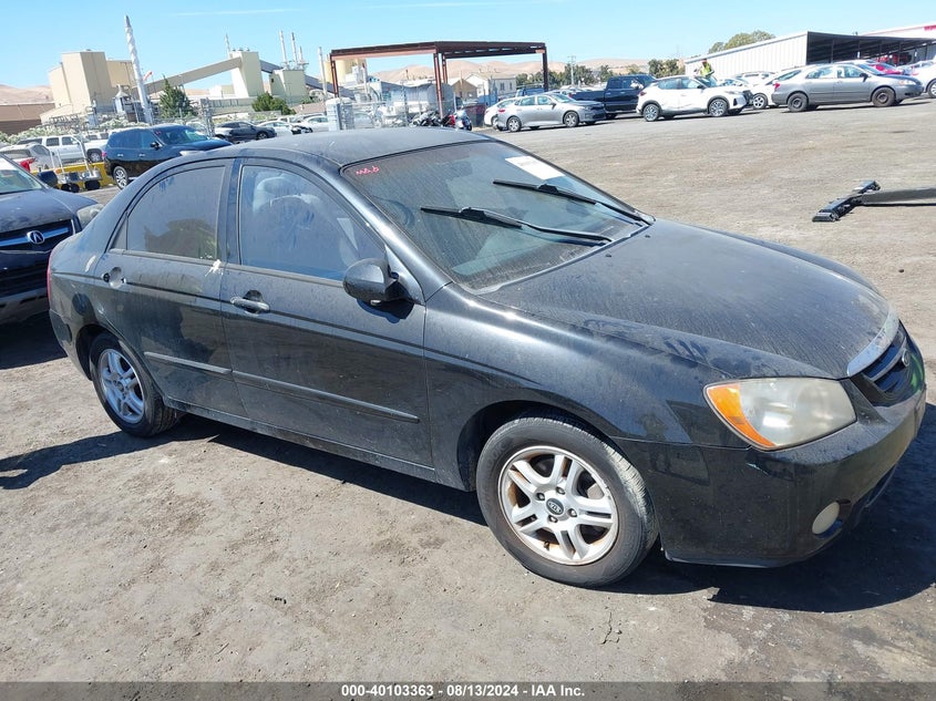 2004 Kia Spectra Ex/Lx VIN: KNAFE122545052696 Lot: 40103363