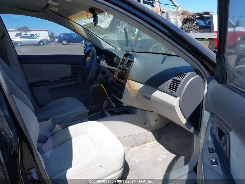 2004 Kia Spectra Ex/Lx VIN: KNAFE122545052696 Lot: 40103363