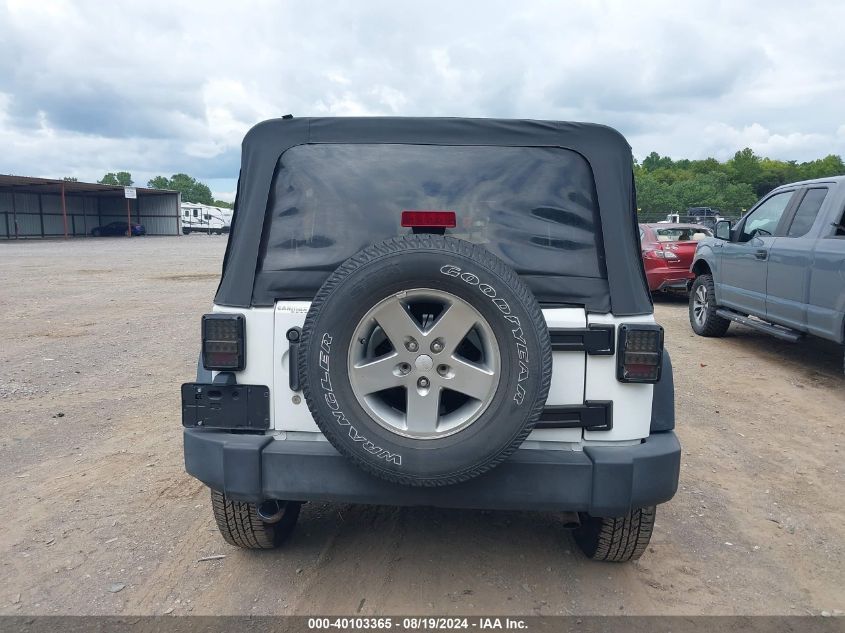 2013 Jeep Wrangler Unlimited Sport VIN: 1C4BJWDG2DL564382 Lot: 40103365