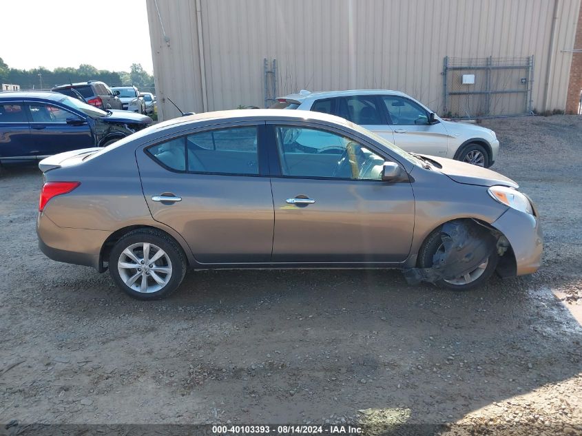 2014 Nissan Versa S/S Plus/Sv/Sl VIN: 3N1CN7AP1EL874082 Lot: 40103393