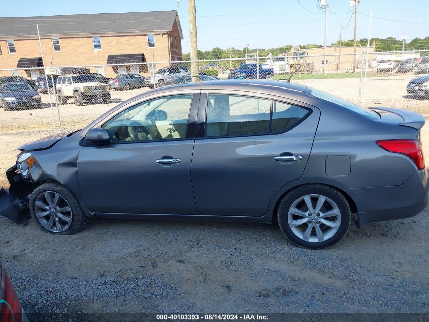 2014 Nissan Versa S/S Plus/Sv/Sl VIN: 3N1CN7AP1EL874082 Lot: 40103393