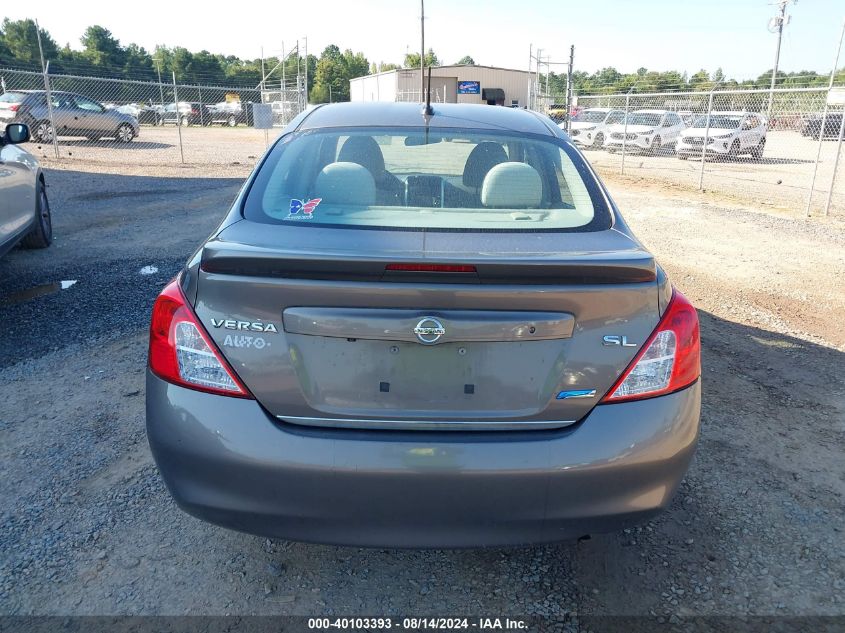 2014 Nissan Versa S/S Plus/Sv/Sl VIN: 3N1CN7AP1EL874082 Lot: 40103393