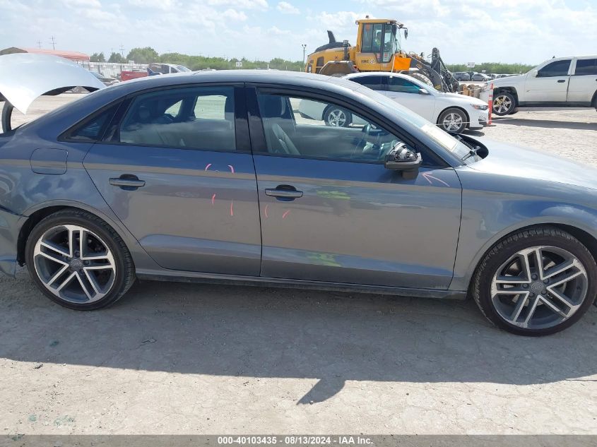 2018 Audi A3 2.0T Premium/2.0T Tech Premium VIN: WAUAUGFF7J1039268 Lot: 40103435