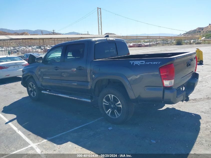 2017 Toyota Tacoma Trd Sport VIN: 3TMAZ5CN5HM049203 Lot: 40103439