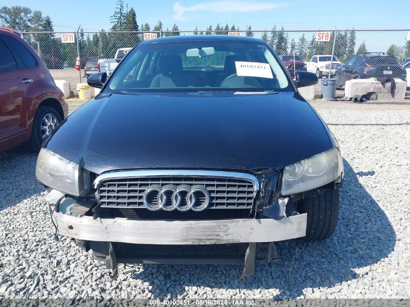 WAUHF78P78A136172 2008 Audi A3 2.0T