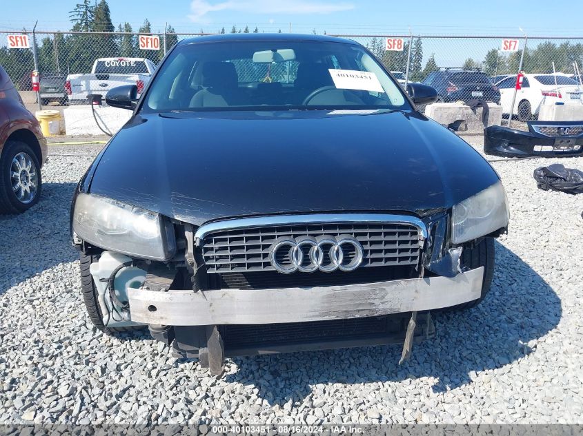 2008 Audi A3 2.0T VIN: WAUHF78P78A136172 Lot: 40103451