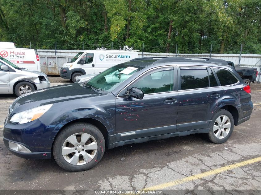 2011 Subaru Outback 2.5I Limited VIN: 4S4BRCKC4B3371117 Lot: 40103469