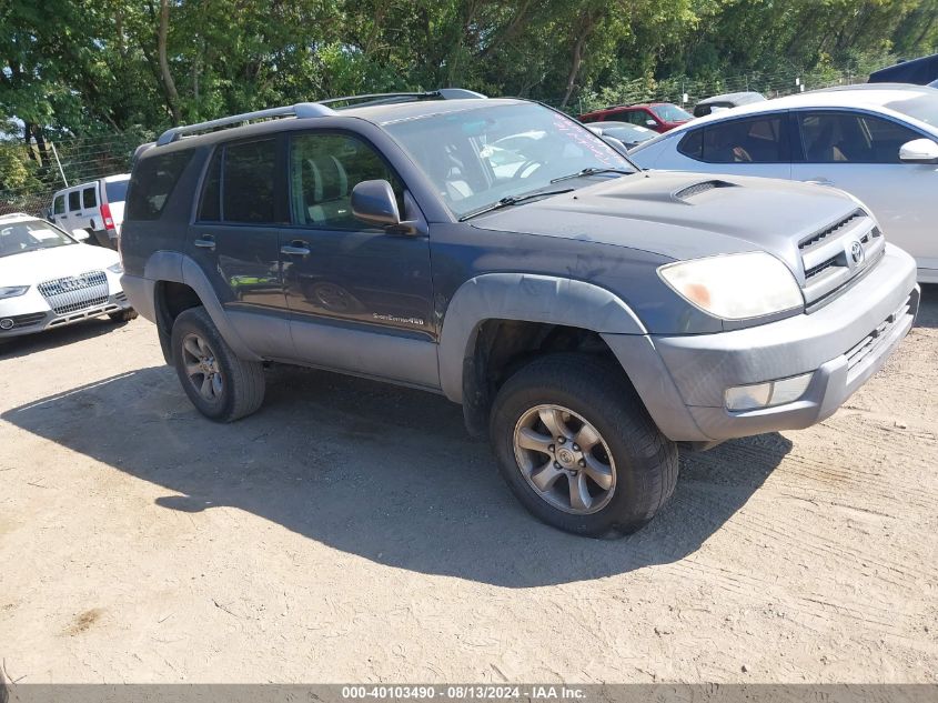 2003 Toyota 4Runner Sr5 Sport V8 VIN: JTEBT14R630021112 Lot: 40103490