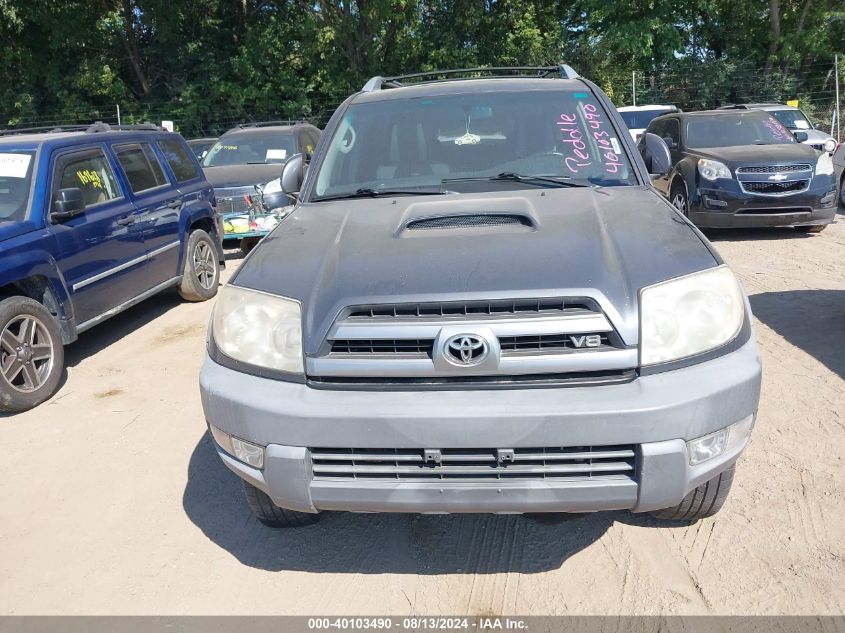 2003 Toyota 4Runner Sr5 Sport V8 VIN: JTEBT14R630021112 Lot: 40103490