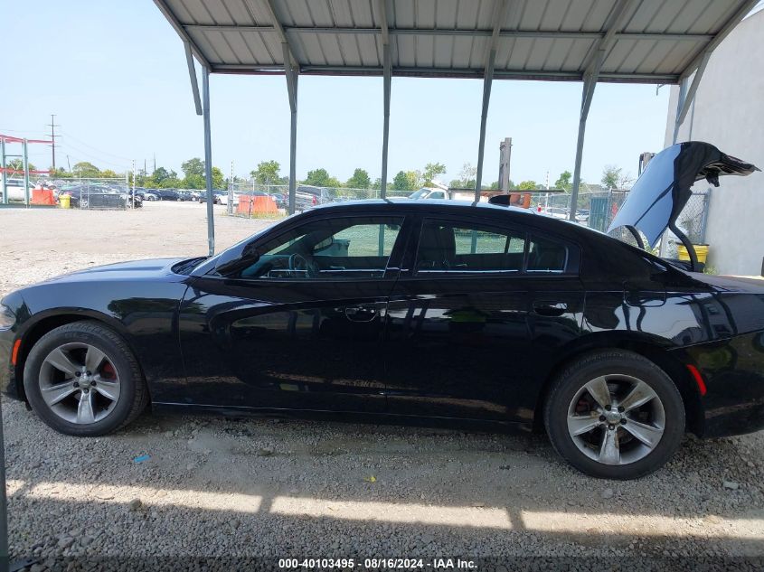 2016 Dodge Charger Sxt VIN: 2C3CDXHG1GH310440 Lot: 40103495