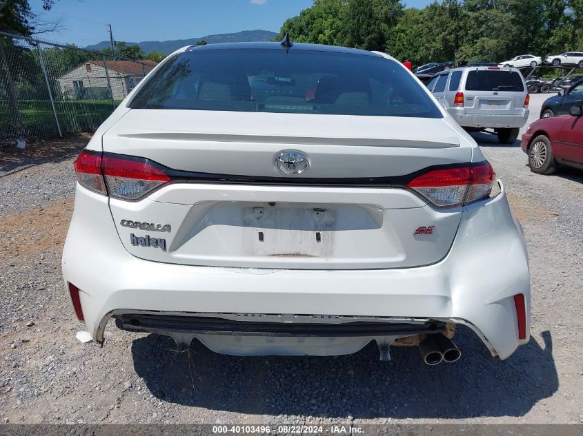 2021 Toyota Corolla Se VIN: 5YFP4MCE6MP092597 Lot: 40103496