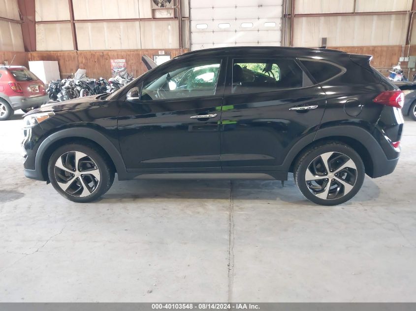 2016 Hyundai Tucson Limited VIN: KM8J3CA24GU024958 Lot: 40103548