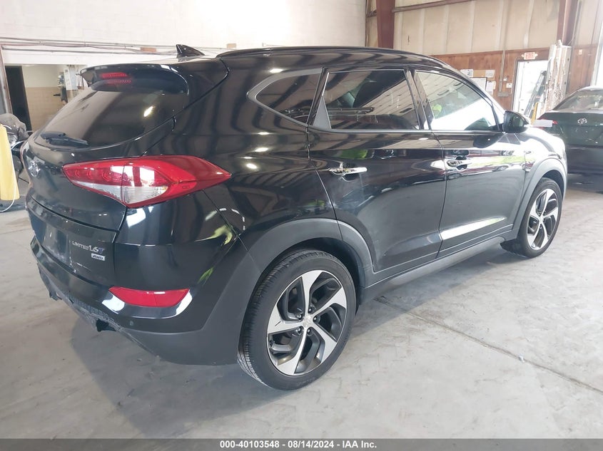 2016 HYUNDAI TUCSON LIMITED/SPORT AND ECO/SE - KM8J3CA24GU024958