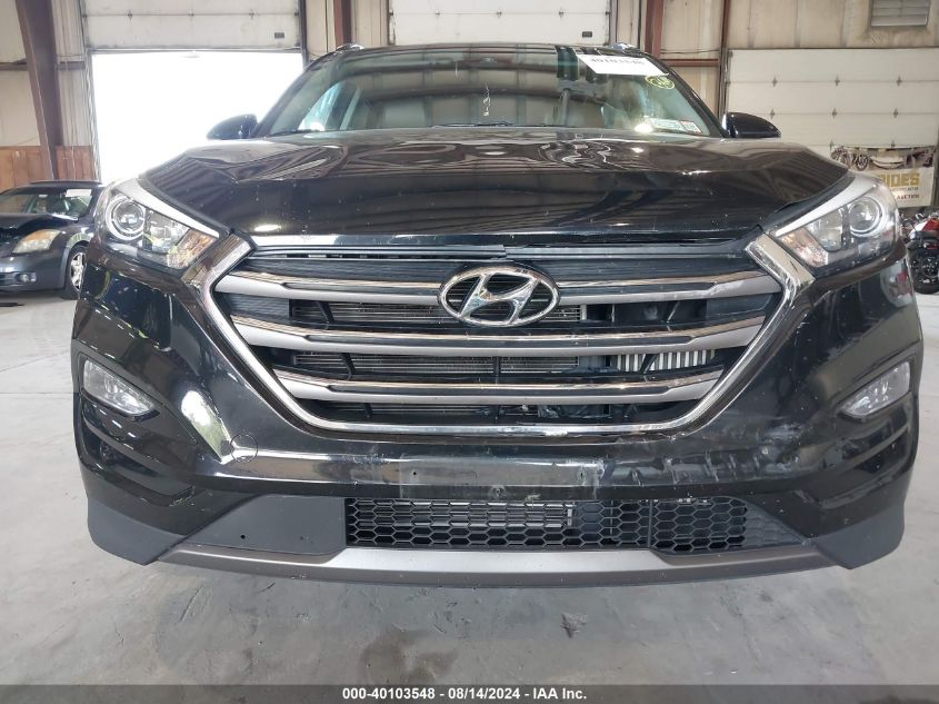 2016 Hyundai Tucson Limited VIN: KM8J3CA24GU024958 Lot: 40103548