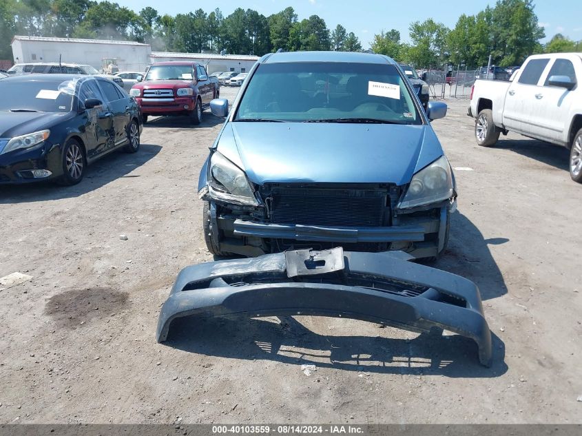 2006 Honda Odyssey Ex VIN: 5FNRL38476B070435 Lot: 40103559