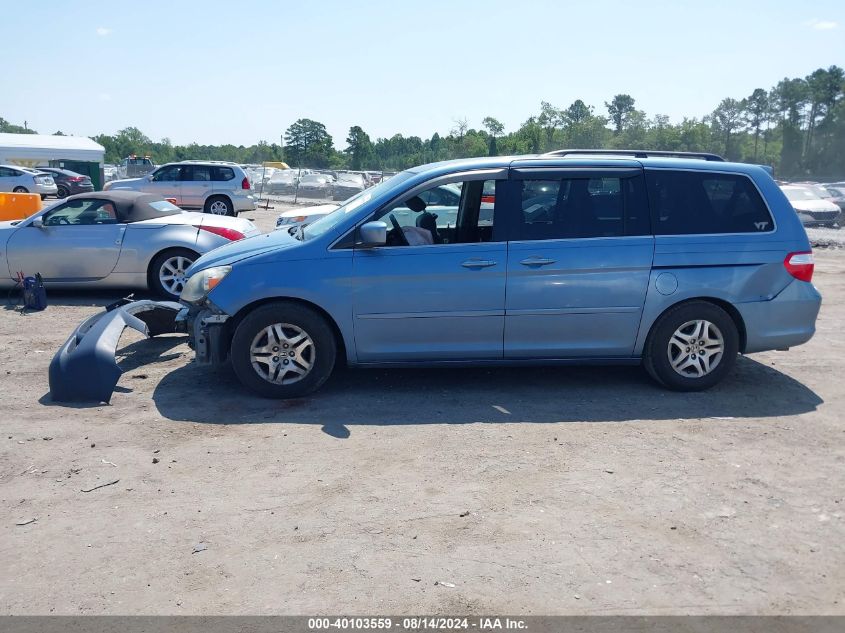2006 Honda Odyssey Ex VIN: 5FNRL38476B070435 Lot: 40103559