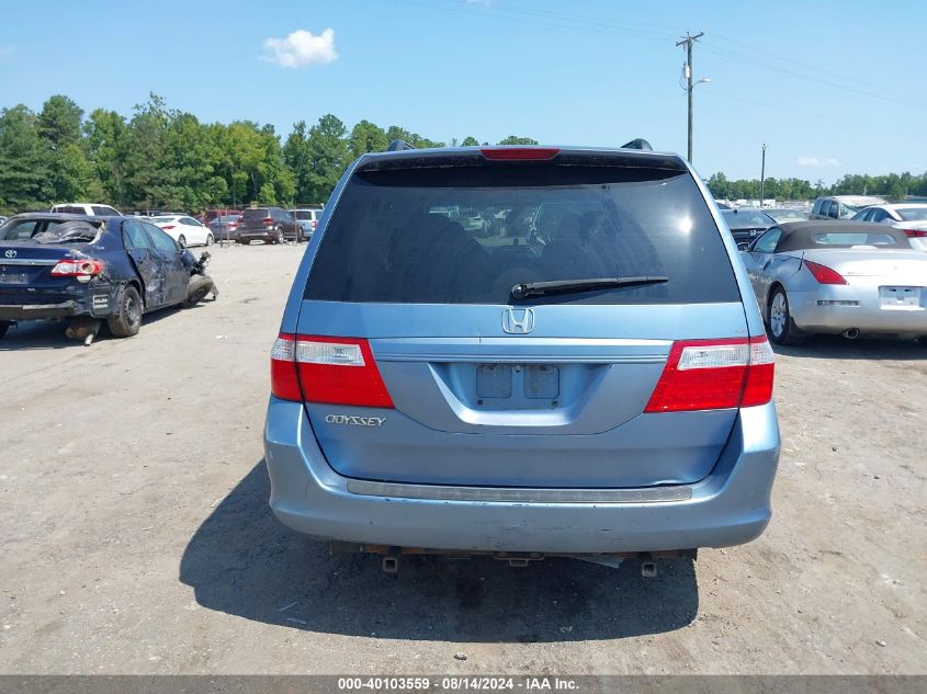 2006 Honda Odyssey Ex VIN: 5FNRL38476B070435 Lot: 40103559