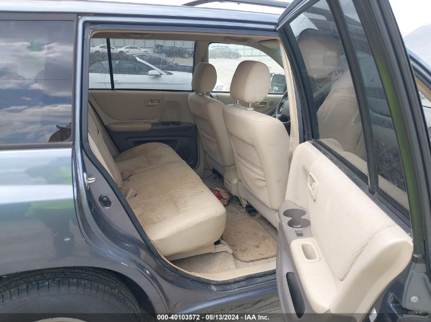 2006 Toyota Highlander VIN: JTEGD21A560152592 Lot: 40103572