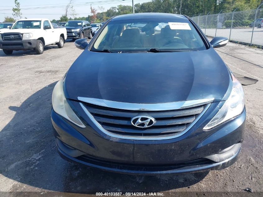 2014 Hyundai Sonata Gls VIN: 5NPEB4AC8EH846113 Lot: 40103587