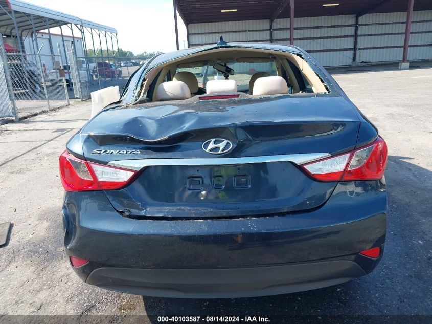 2014 Hyundai Sonata Gls VIN: 5NPEB4AC8EH846113 Lot: 40103587