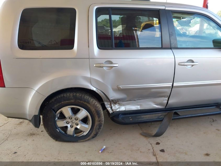 2011 Honda Pilot Ex-L VIN: 5FNYF3H61BB037932 Lot: 40103595