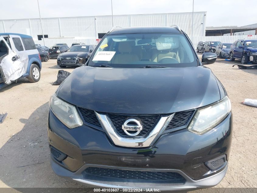 2015 Nissan Rogue Sv VIN: KNMAT2MT2FP559321 Lot: 40103607