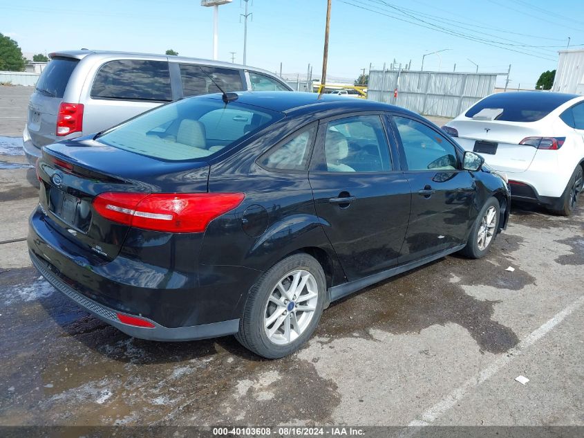 2015 FORD FOCUS SE - 1FADP3F25FL270197