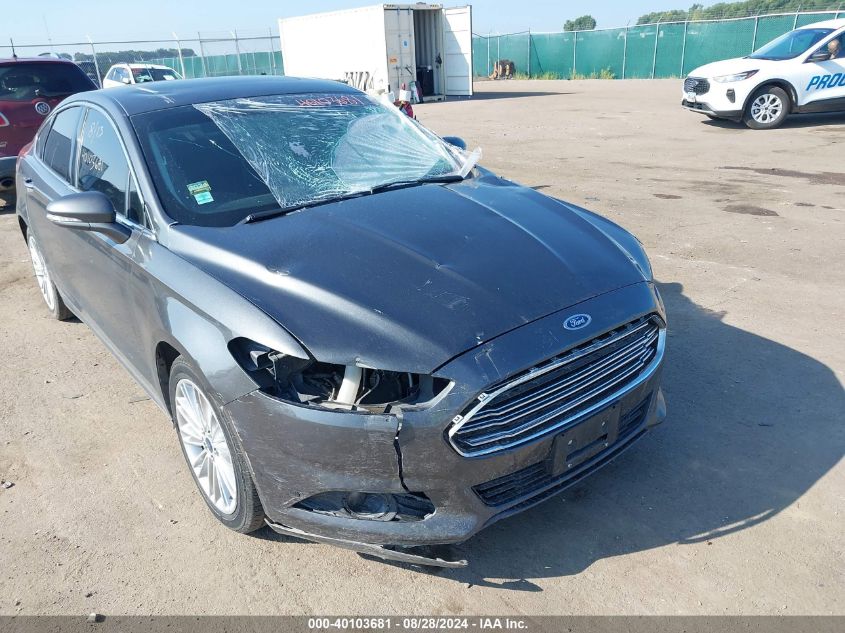 2016 FORD FUSION SE - 3FA6P0T91GR214821