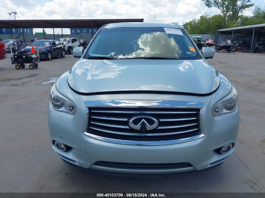 2013 Infiniti Jx35 VIN: 5N1AL0MNXDC353444 Lot: 40103709