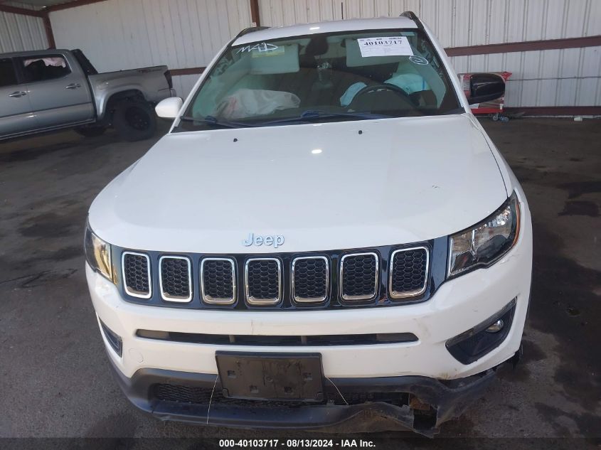 2018 Jeep Compass Latitude 4X4 VIN: 3C4NJDBB7JT481734 Lot: 40103717