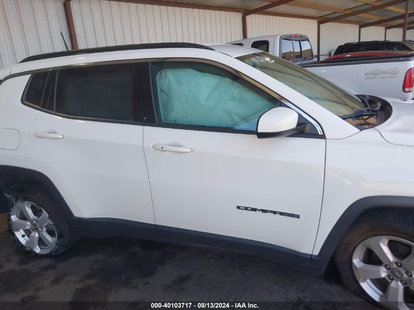 2018 Jeep Compass Latitude 4X4 VIN: 3C4NJDBB7JT481734 Lot: 40103717