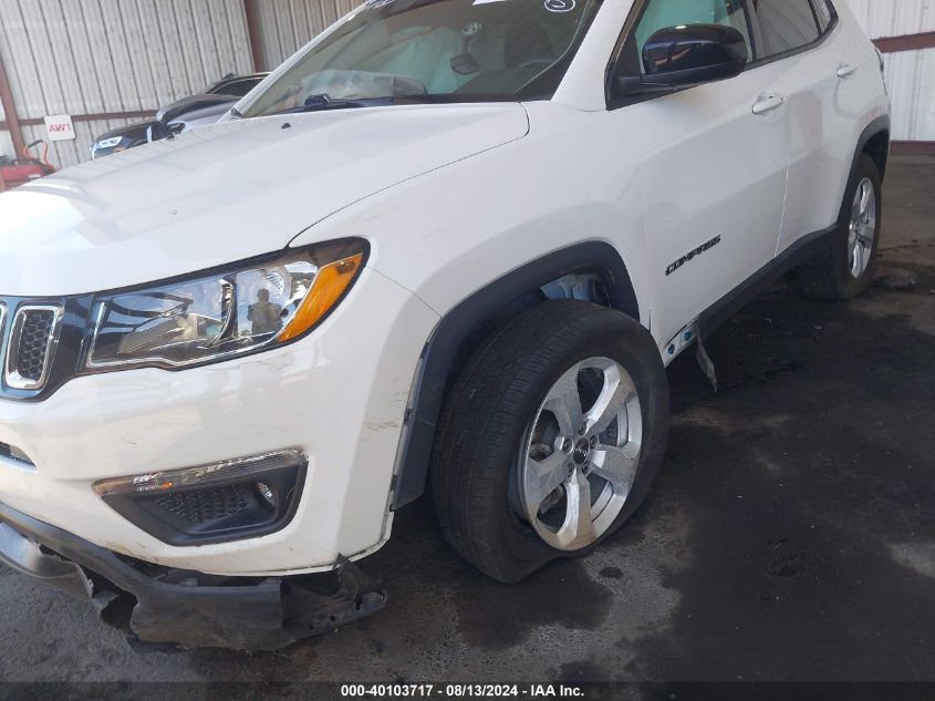 2018 Jeep Compass Latitude 4X4 VIN: 3C4NJDBB7JT481734 Lot: 40103717