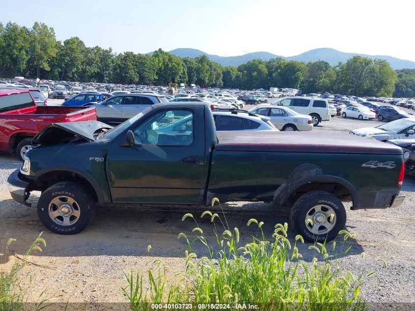 2002 Ford F-150 Xl/Xlt VIN: 1FTRF18262NB96534 Lot: 40103723