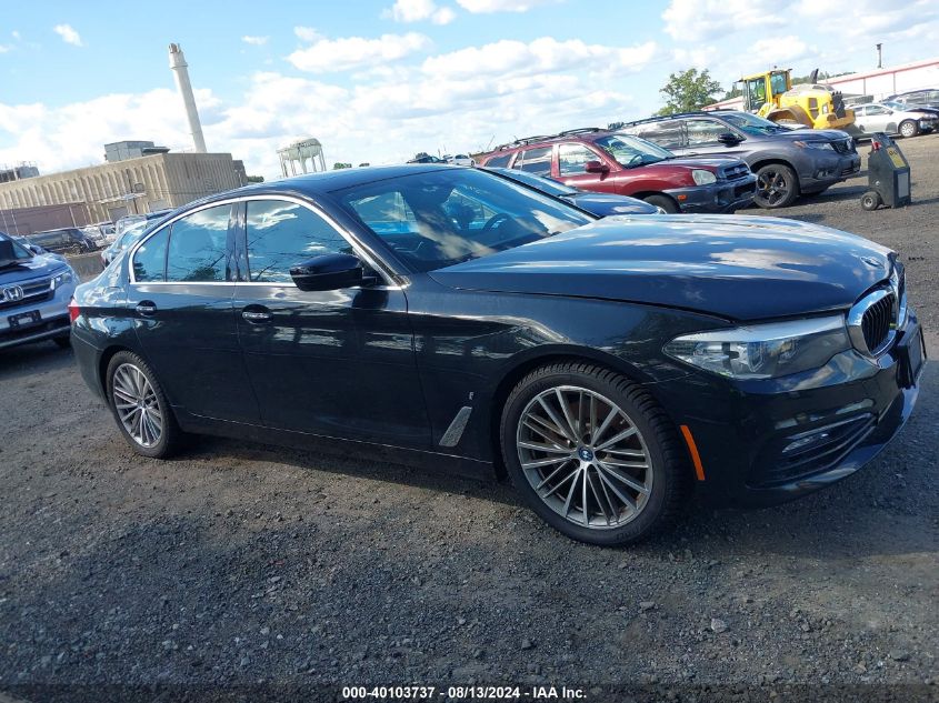 2018 BMW 530E xDrive Iperformance VIN: WBAJB1C58JB374595 Lot: 40103737