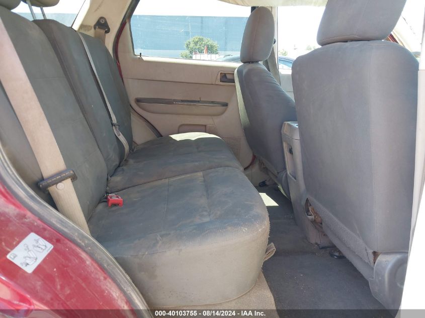 2010 Ford Escape Xls VIN: 1FMCU0C76AKC79496 Lot: 40103755