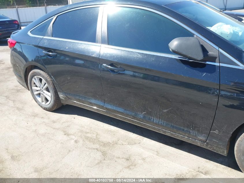 2015 Hyundai Sonata Se VIN: 5NPE24AF9FH173151 Lot: 40103758