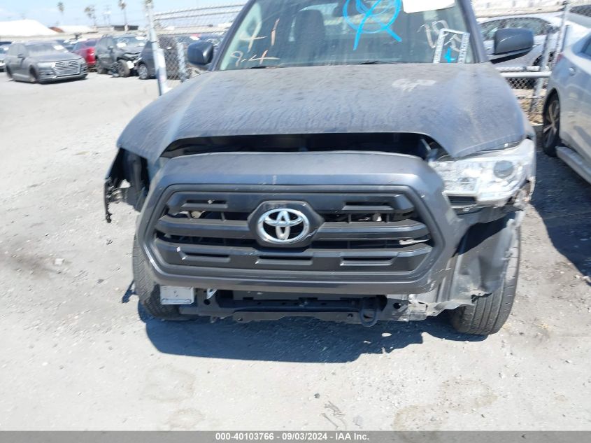 2017 Toyota Tacoma Sr VIN: 5TFRX5GN6HX099203 Lot: 40103766
