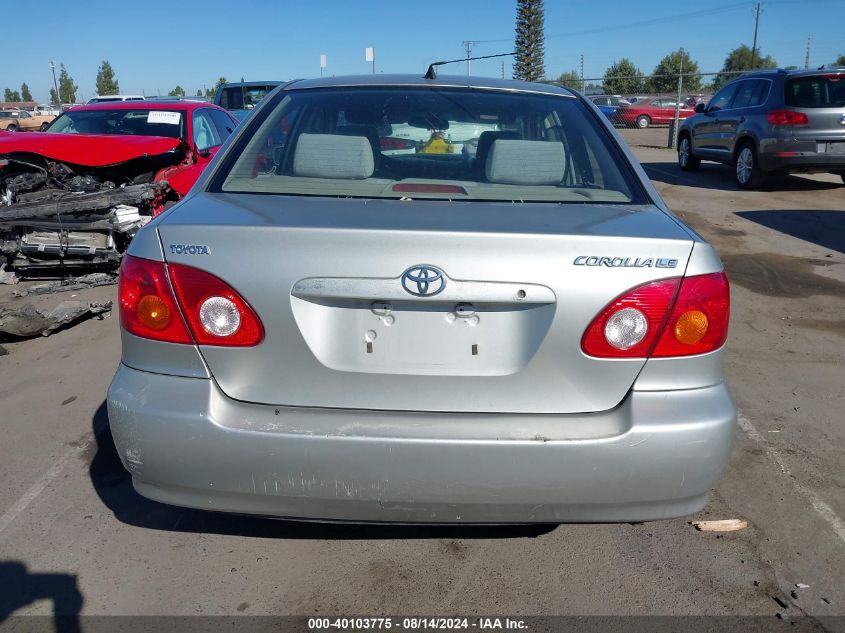 2004 Toyota Corolla Le VIN: JTDBR32E242047176 Lot: 40103775