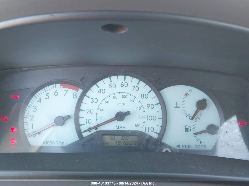 2004 Toyota Corolla Le VIN: JTDBR32E242047176 Lot: 40103775