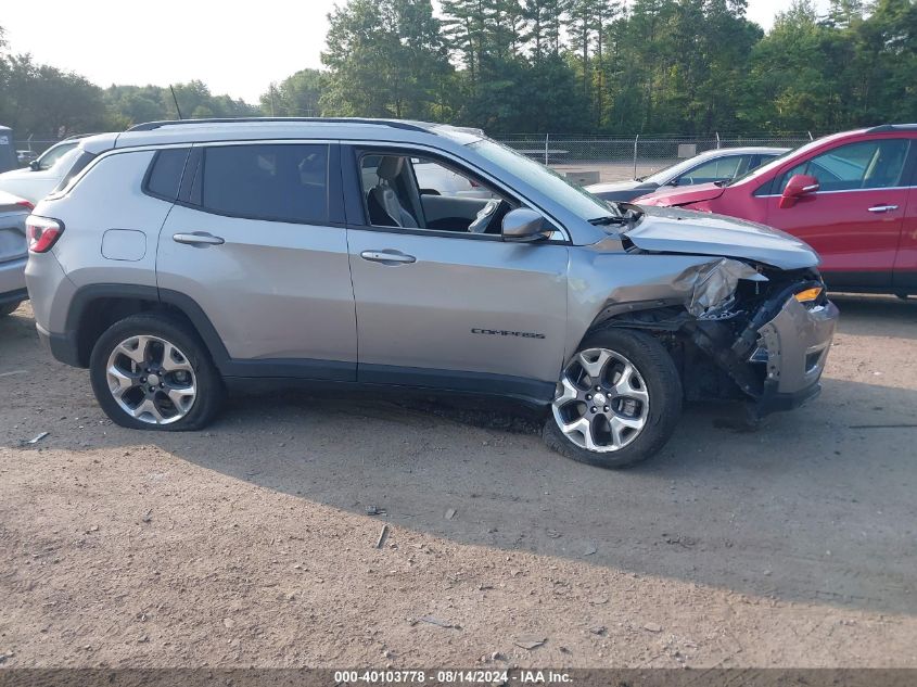 2020 Jeep Compass Limited 4X4 VIN: 3C4NJDCB3LT155950 Lot: 40103778