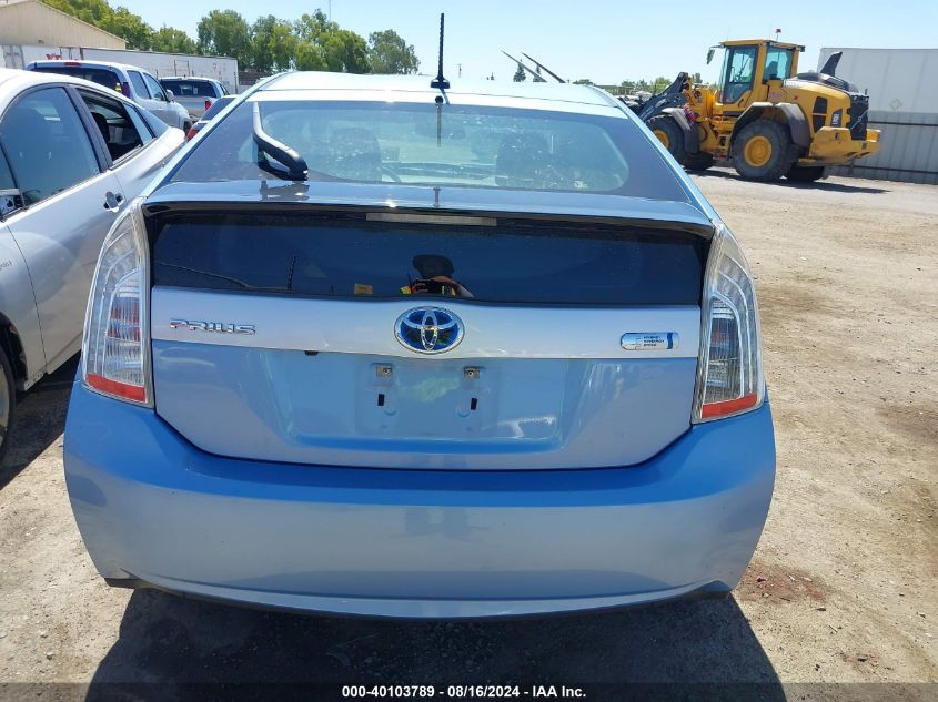 2012 Toyota Prius Plug-In Advanced VIN: JTDKN3DP1C3007383 Lot: 40103789