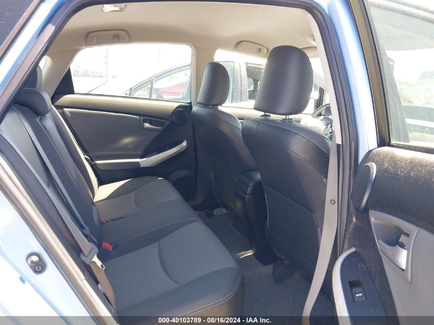 2012 Toyota Prius Plug-In Advanced VIN: JTDKN3DP1C3007383 Lot: 40103789