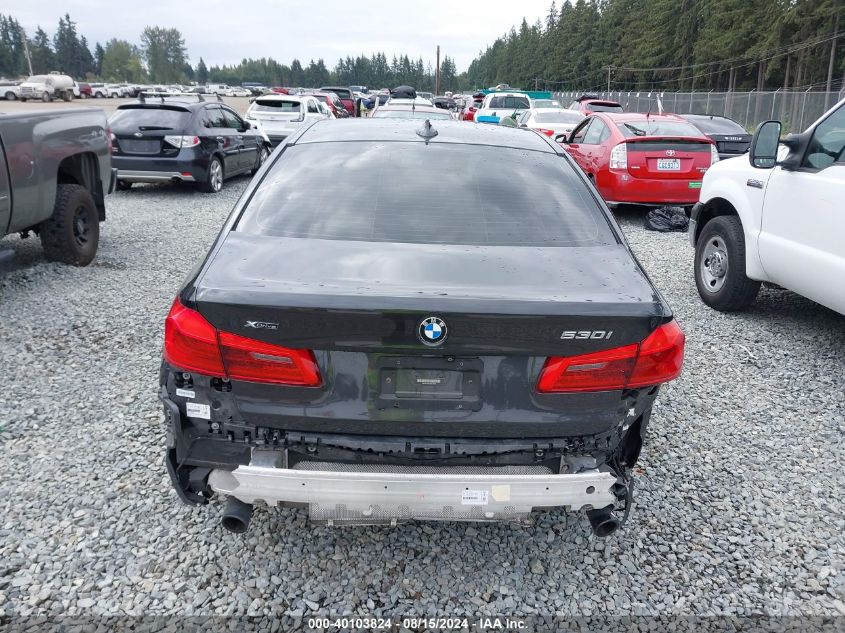 2018 BMW 530I xDrive VIN: WBAJA7C52JWC75255 Lot: 40103824