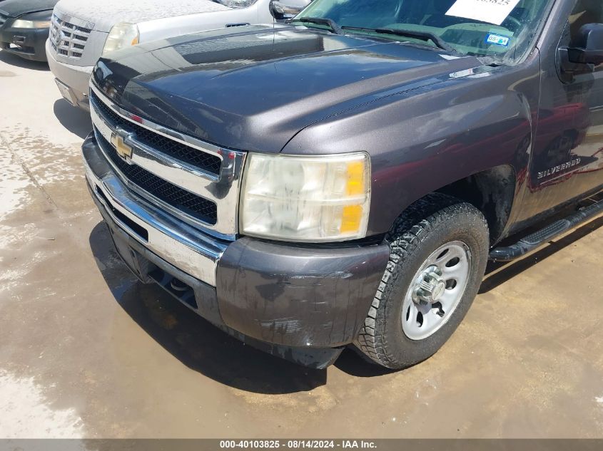 2010 Chevrolet Silverado 1500 Ls VIN: 3GCRKREA3AG285006 Lot: 40103825