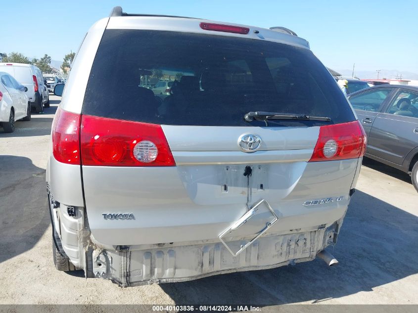 2006 Toyota Sienna Le VIN: 5TDZA23C36S555892 Lot: 40103836