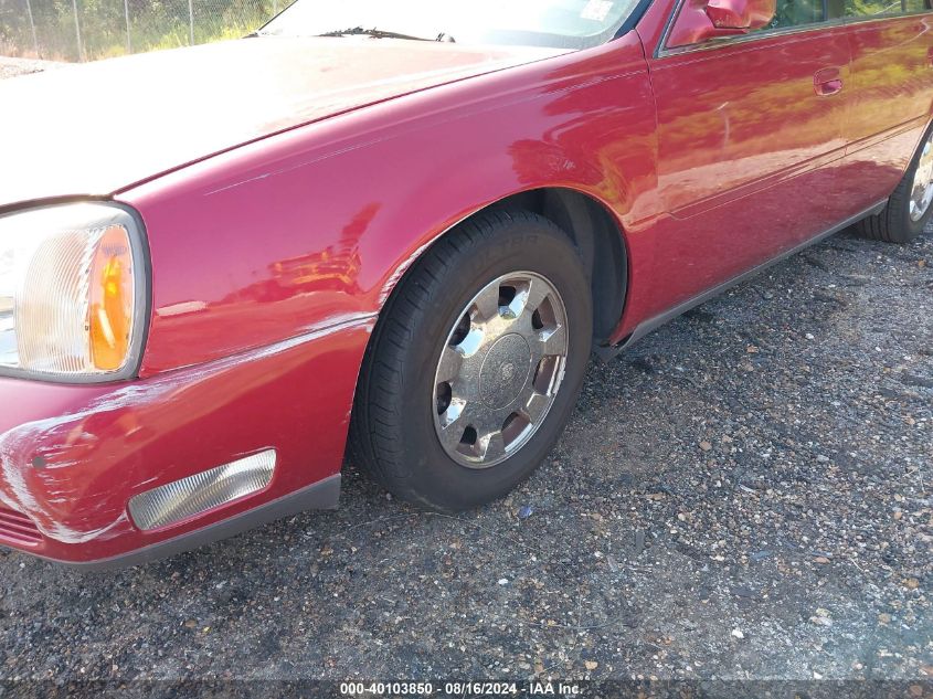 2001 Cadillac Deville VIN: 1G6KD54Y01U174576 Lot: 40103850