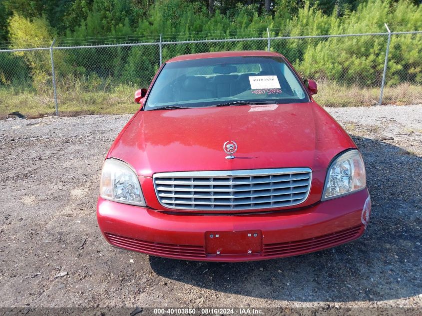 2001 Cadillac Deville VIN: 1G6KD54Y01U174576 Lot: 40103850